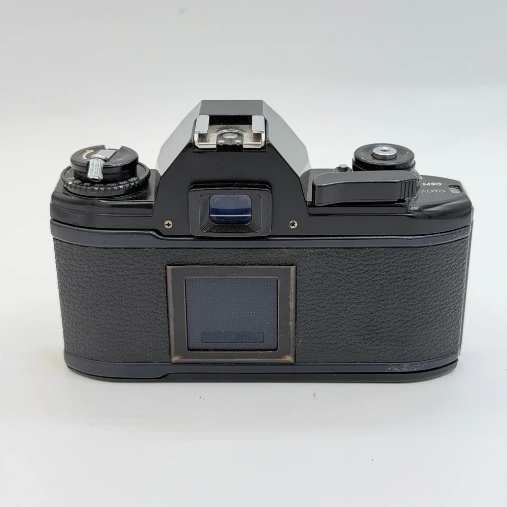 Nikon EM 35mm Film SLR Camera Body Black Compact Auto Japan Tested & Working!